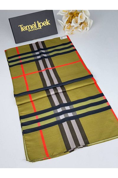Siyane Σάλι από βαμβακερό ύφασμα με σχέδιο 75x190 cm