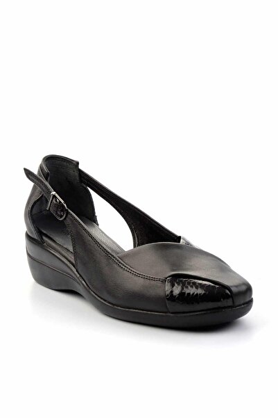 Bambi Black Black Snake Genuine Leather Women's Casual Shoes 01531200303