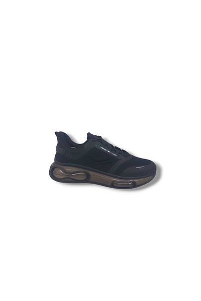 Lescon Kiengi Airfoam Men's Black Sports Shoes