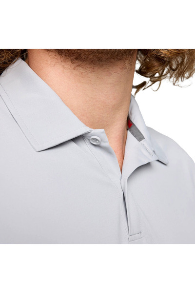 Slam Ανδρικό μπλουζάκι Tech Pique Polo Ss σε γκρι χρώμα ΑΝΔΡΙΚΟ ΜΠΛΟΥΖΑ A108006S01