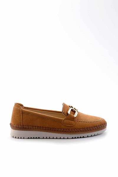 Bambi Damen-Espadrille aus hellbraunem Wildleder – K 01536103202