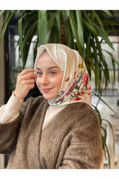 Sima White Sima Imported Gcc Scarf