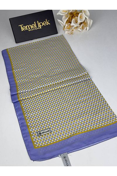 Siyane Patterned Cotton Fabric Shawl 75X190 cm