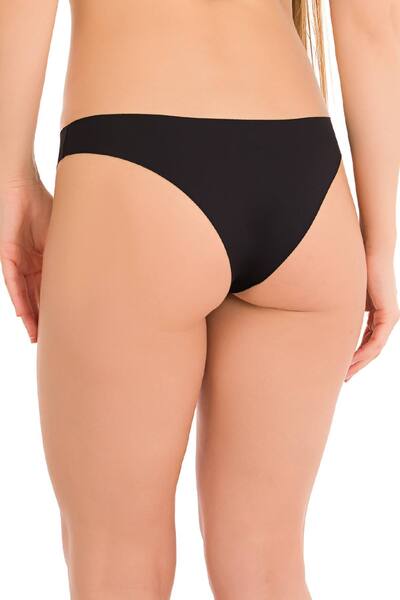 Newlilla 330 Women's Seamless Laser Brazilian Panties Pack of 6