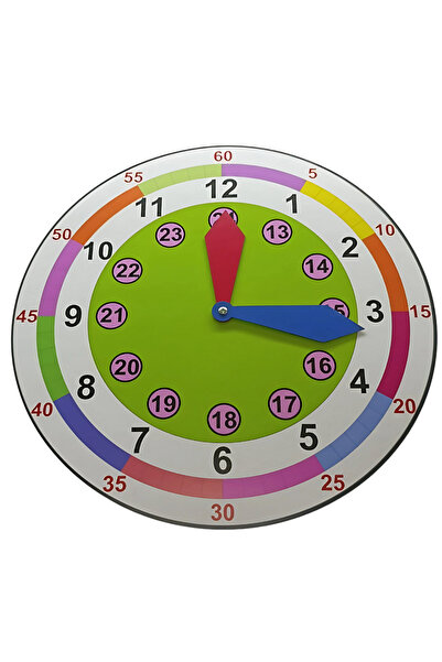 Ti Play 48x48 سم كرتون الأول والثاني نشاط ساعة الفصل الدراسي