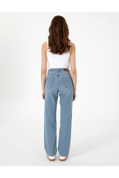 Pierre Cardin Mavi Straight Fit Jean Pantolon 50301277-VR036