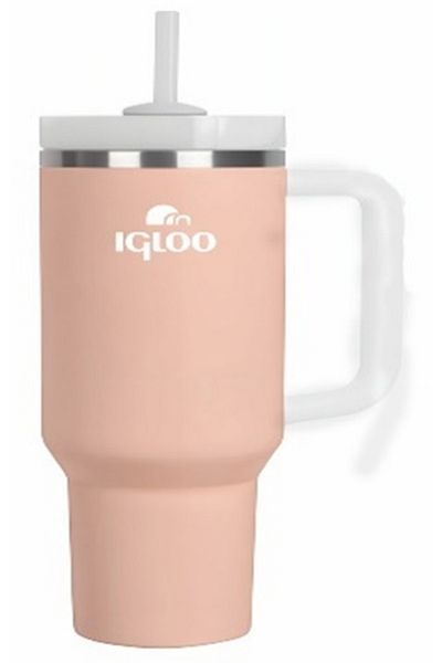 IGLOO Stadler Thermo-Mug 1.2 Liter Salmon White