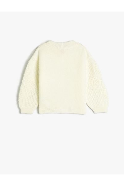 Koton Knitwear Cardigan Buttoned Round Collar