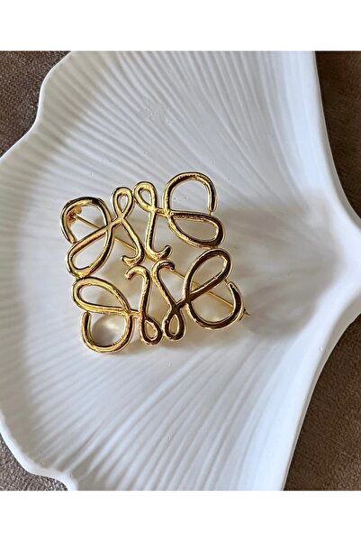 Galia Low broş gold