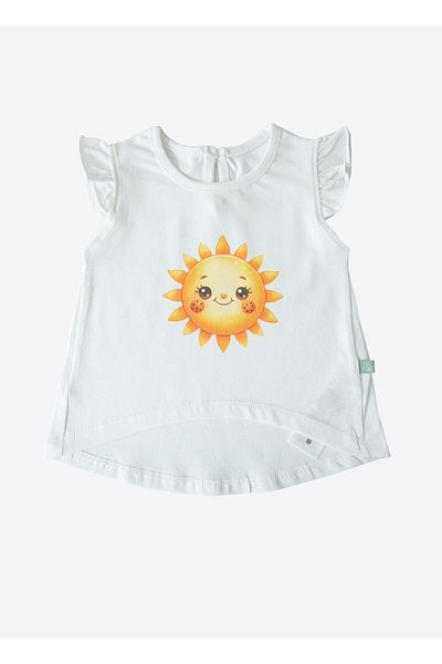 kitikate White Pink Organic Mellow 2-Pack T-Shirt