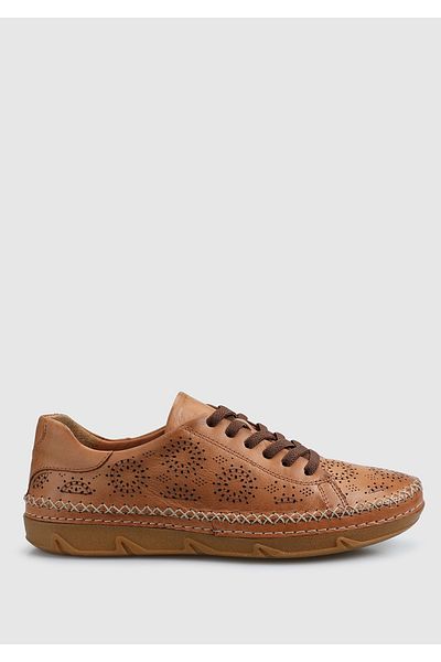 Eclipse Tan Leather Women's Shoes