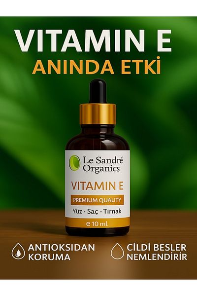 Le'Sandre Organics فيتامين هـ - سعة 10 مل