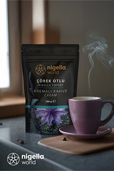 Nigella Çörek Otlu Kremalı Kahve 200 Gr