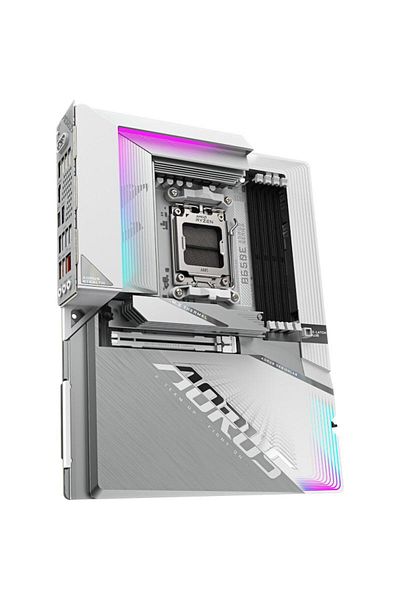 Gigabyte Motherboard GIGABYTE B650E AORUS STEALTH ICE, AM5, AMD B650, ATX