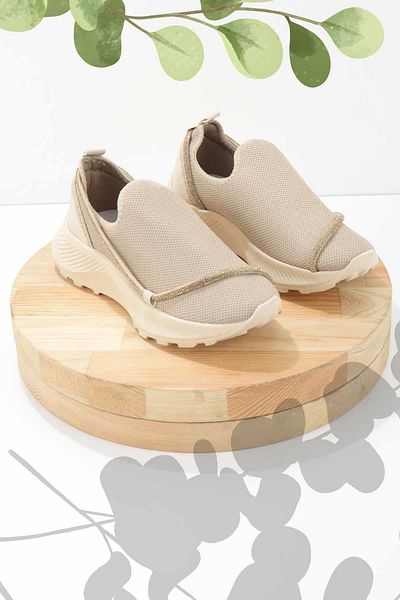 Bambi Nude Stretch Damen Freizeitschuhe K 01828005117