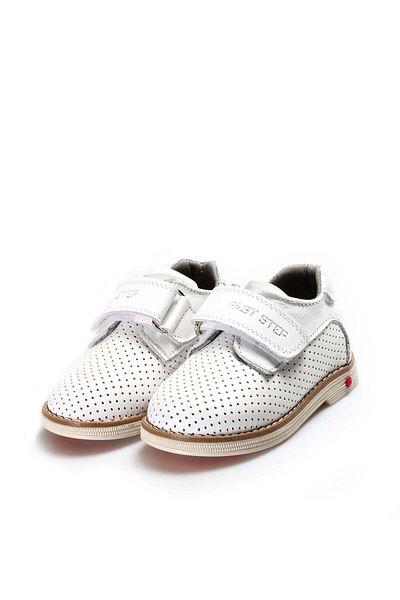 Ayakkabıhane În interior și în exterior din piele naturală alb unisex pantofi casual pentru copii Ah 0700616123