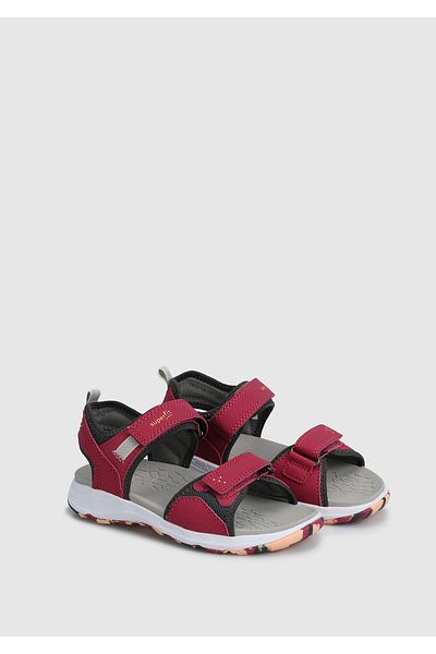 Superfit Red Girl's Flat Sandals