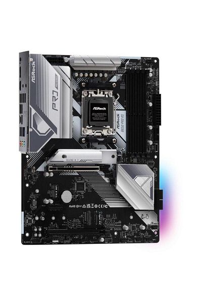 ASROCK Placa de baza ASRock B650 PRO RS, AM5, AMD B650, ATX