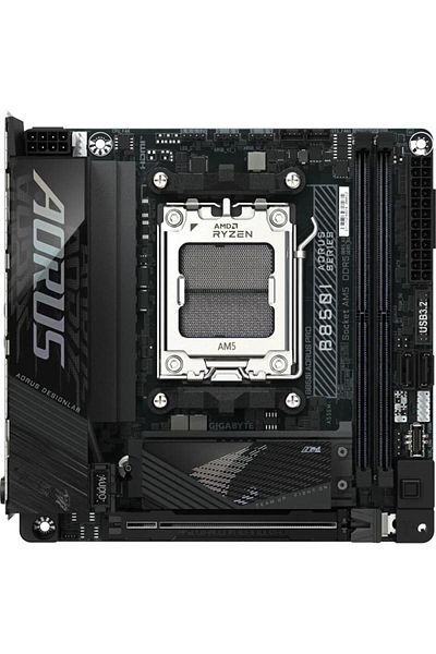 Gigabyte Placa de baza GIGABYTE B850I AORUS PRO, AMD B850, AM5, DDR5, mITX
