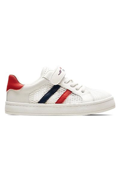 Lescon Rubber-F Kids White Kids Sneakers