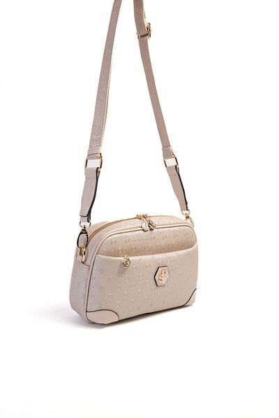 Silver Polo Geantă de damă Silver & Polo Beige SP1094