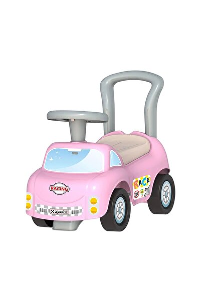 Muhcu Home Çocuk 4 Tekerlekli Pembe İlk Bin Git Arabam