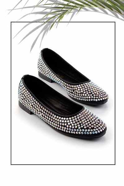 Bambi Black Women's Ballerina Ballerina01956075009
