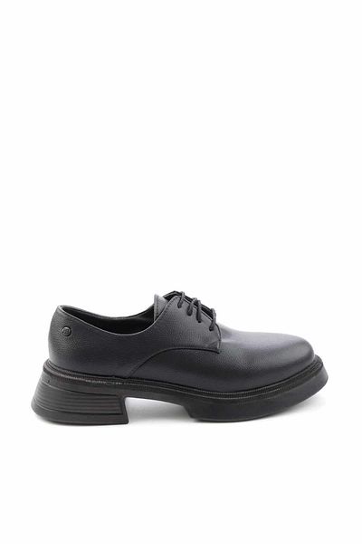 Bambi Shiny Black Women's Oxford Shoes K01763100309
