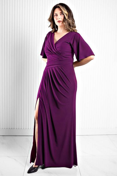 Modaviki Flowy Sandy Evening Dress - Dress Mürder Mdv368