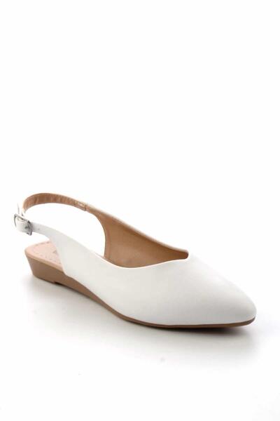 Bambi White Women's Ballerina Flats01688010109