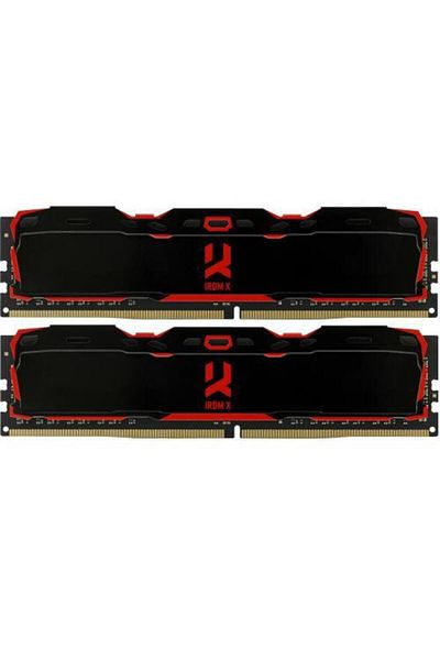 Goodram Memorii GoodRAM IRDM X Black , DDR4, 16GB (2x8GB), CL 16, 3200Mhz