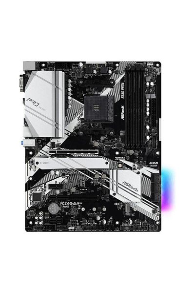 ASROCK Placa de baza ASRock B550 Pro4, AMD B550, AM4, ATX