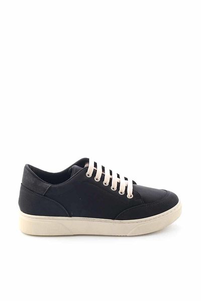 Bambi Damen-Freizeitschuhe aus schwarzem Nubukleder K 01763334001