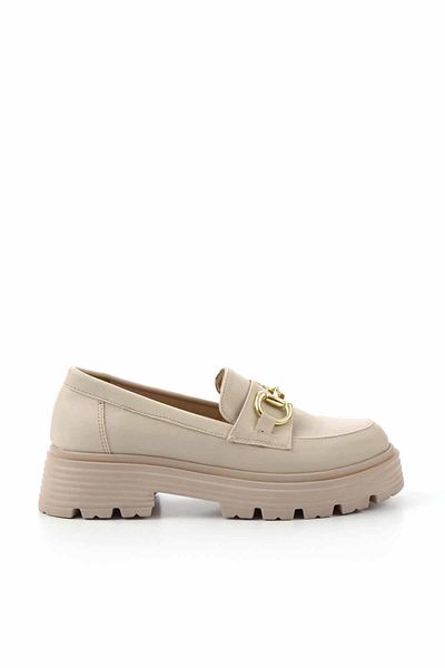 Bambi Pantofi loafer de damă bej K 01936091009
