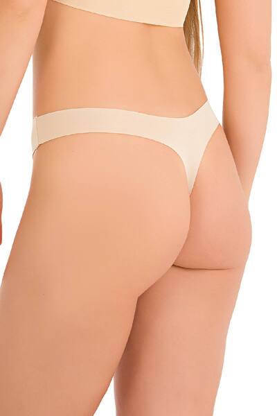 Newlilla 351 Women's Laser String Thong Pack of 6 Panties