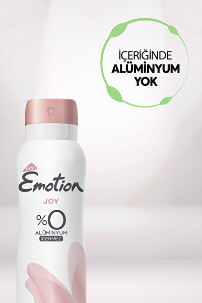 Emotion Joy Kadın Vegan Deodorant 4x150 Ml Hızlı Kurur, Leke Bırakmaz