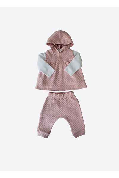 kitikate Organic Lowell 3 Piece Set (Pink)