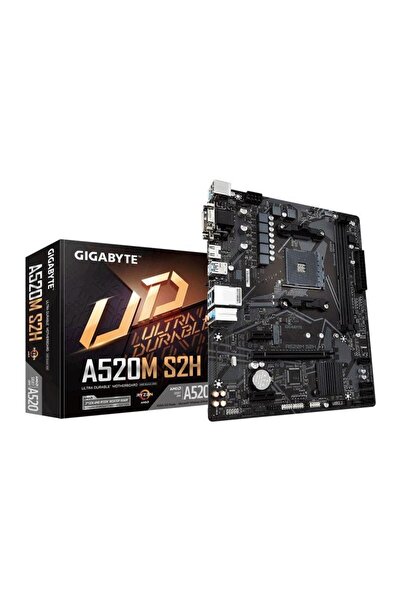 Gigabyte Placa de baza GIGABYTE A520M S2H, AMD A520, AM4, mATX