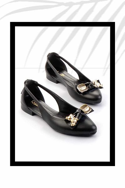 Bambi Black Women's Ballerina Ballerina01885100309
