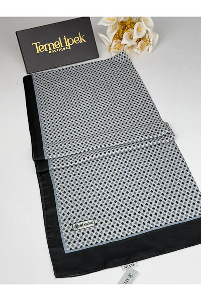 Siyane Σάλι από βαμβακερό ύφασμα με σχέδιο 75x190 cm