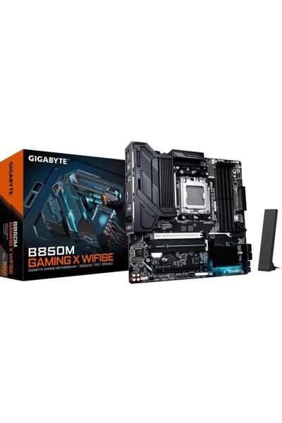 Gigabyte Placa de baza GIGABYTE B850M GAMING X WIFI6E, AMD B850, AM5, DDR5, mATX