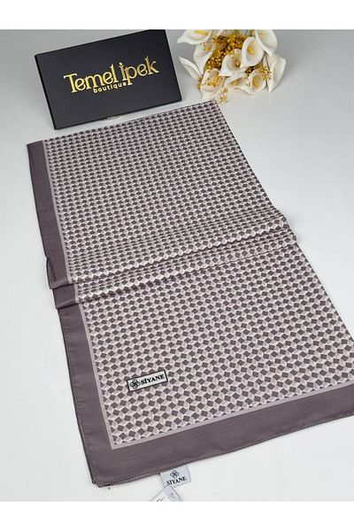 Siyane Σάλι από βαμβακερό ύφασμα με σχέδιο 75x190 cm