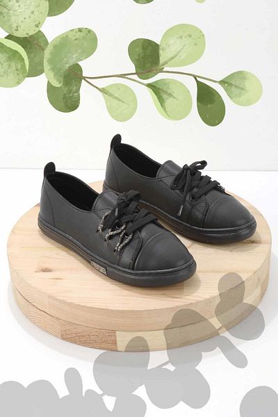 Bambi Schwarz Damen Freizeitschuhe K 01855000209
