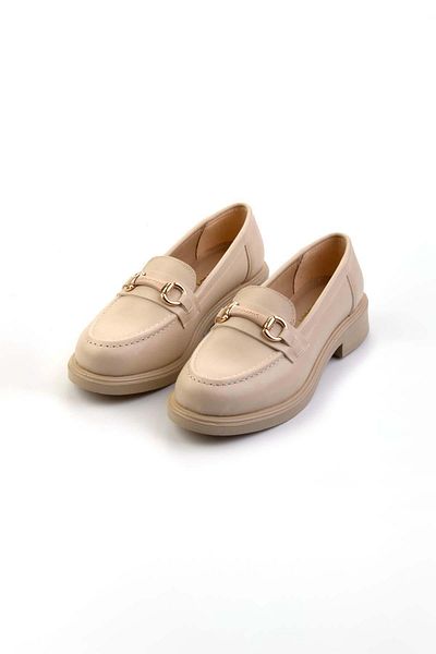 Bambi Pantofi loafer de damă bej K 01714130009
