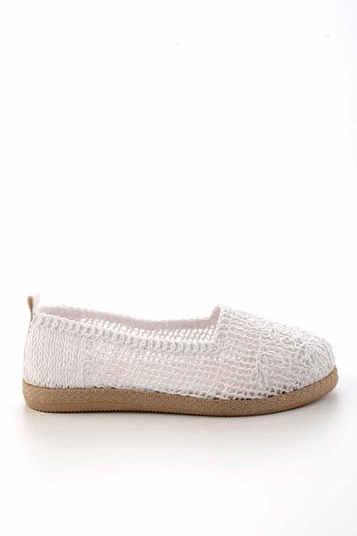 Bambi Weiße Espadrilles für Damen K01823012016