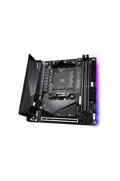 Gigabyte Placa de baza Gigabyte B550I AORUS PRO AX, AMD B550, AM4, mITX