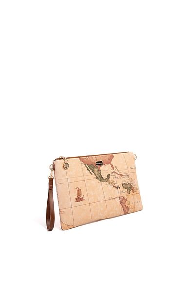 Silver Polo Silver & Polo Powder - A.Taba SP1034 Γυναικείο Portfolio & Clutch