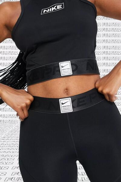 Nike Pro Dri Fit Grappic legíny černé Gathering dámské legíny černé