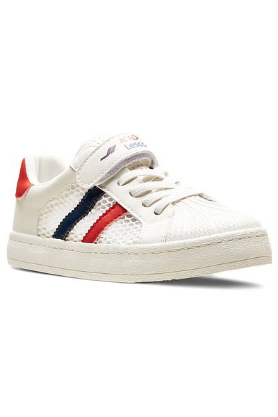 Lescon Rubber-F Kids White Kids Sneakers
