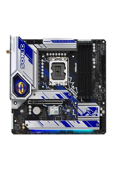 ASROCK AsRock B760M PG Sonic WiFi, LGA1700, 4xDDR5, max 7200MHz, 3xM.2, HDMI, DP, microATX